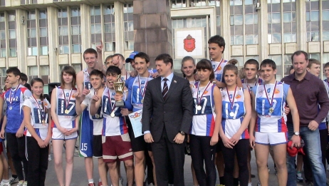 Первомайская эстафета в Туле