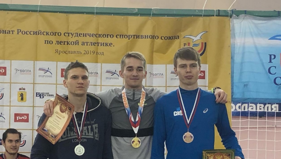 Тульский спринтер - призер Чемпионата Российского студенческого спортивного союза